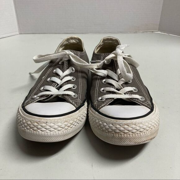 CONVERSE-ALL STARS,Unisex, Gray&White, athletic shoes,Men’s Size 4, Women’s Sz 6 - Picture 8 of 8